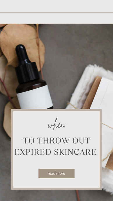 when to throw out expired skincare