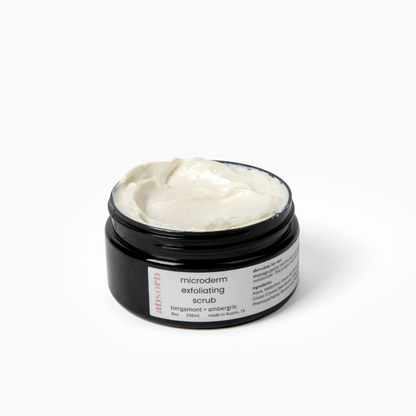 Microderm exfoliating scrub